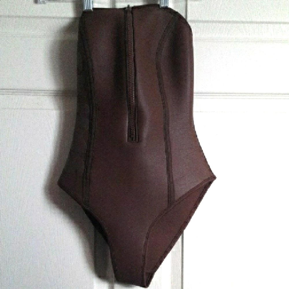 Brown Skims bodysuit